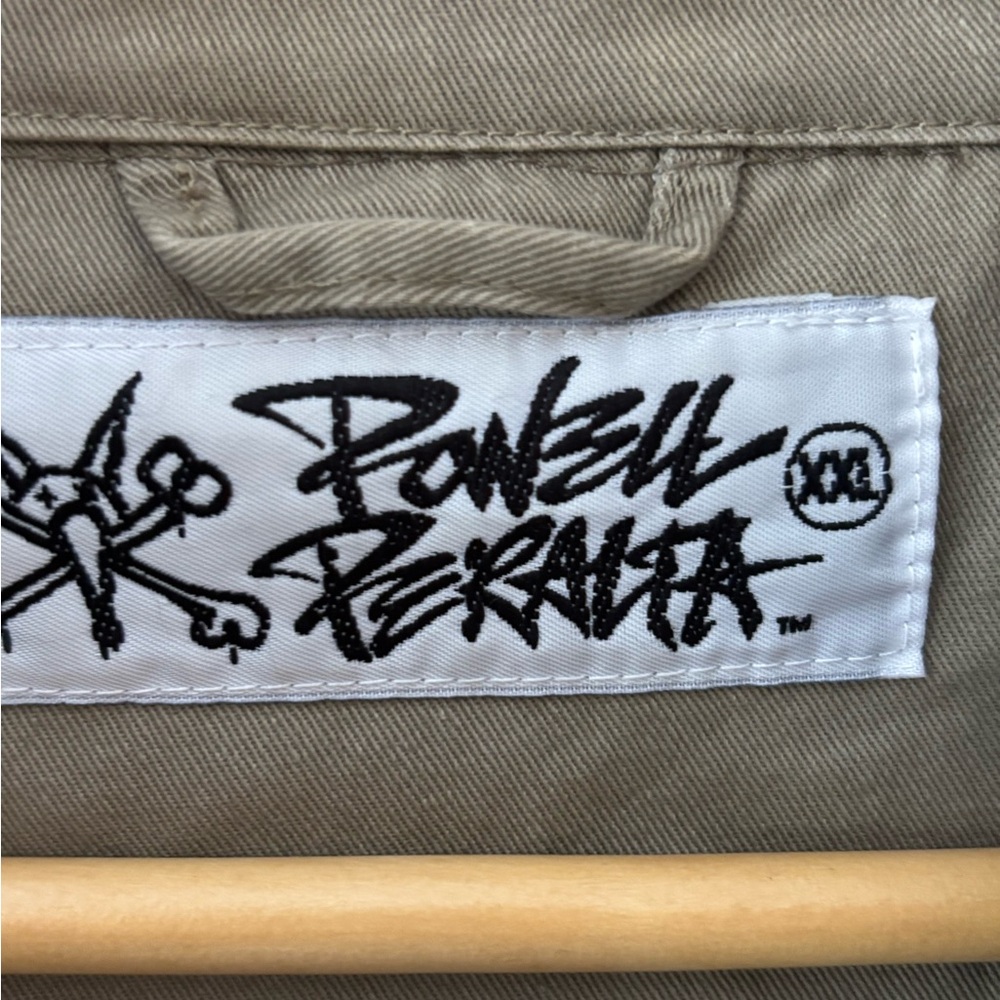 Powell Peralta Men's Lightweight Jacket - Tan - Picture 2 of 4